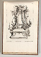 Design for an Altar, Plate 2 from an Untitled Series of Designs for Altars, Jacob Gottlieb Thelot Central European, Etching