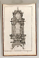 Design for a Monumental Altar, Plate m from 'Unterschiedliche Neu Inventierte Altäre mit darzu gehörigen Profillen u. Grundrißen.', Johann Michael Leüchte  German, Etching
