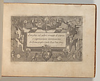 Targhe ed altri ornati di varie e capricciose invenzioni (Cartouches and other ornaments of various and capricious invention), Jacob Floris Central European, Etching and engraving