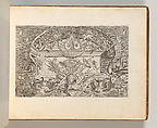 Targhe ed altri ornati di varie e capricciose invenzioni (Cartouches and other ornaments of various and capricious invention, page 8), Jacob Floris Central European, Etching and engraving