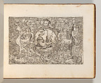 Targhe ed altri ornati di varie e capricciose invenzioni (Cartouches and other ornaments of various and capricious invention, page 12), Jacob Floris Central European, Etching and engraving