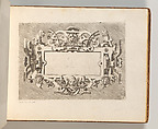 Targhe ed altri ornati di varie e capricciose invenzioni (Cartouches and other ornaments of various and capricious invention, page 14), Hans Vredeman de Vries Netherlandish, Etching and engraving