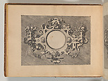 Targhe ed altri ornati di varie e capricciose invenzioni (Cartouches and other ornaments of various and capricious invention, page 17), Hans Vredeman de Vries Netherlandish, Etching and engraving