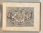 Targhe ed altri ornati di varie e capricciose invenzioni (Cartouches and other ornaments of various and capricious invention, page 18), Hans Vredeman de Vries Netherlandish, Etching and engraving