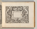 Targhe ed altri ornati di varie e capricciose invenzioni (Cartouches and other ornaments of various and capricious invention, page 20), Hans Vredeman de Vries Netherlandish, Etching and engraving