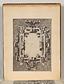 Targhe ed altri ornati di varie e capricciose invenzioni (Cartouches and other ornaments of various and capricious invention, page 25), Hans Vredeman de Vries Netherlandish, Etching and engraving