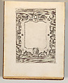 Targhe ed altri ornati di varie e capricciose invenzioni (Cartouches and other ornaments of various and capricious invention, page 27), Hans Vredeman de Vries Netherlandish, Etching and engraving