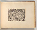 Series of Cartouches, in: Targhe ed altri ornati di varie e capricciose invenzioni (Cartouches and other ornaments of various and capricious invention, page 52), Cornelis Bos Netherlandish, Engraving