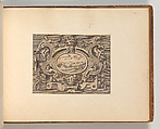 Series of Cartouches, in: Targhe ed altri ornati di varie e capricciose invenzioni (Cartouches and other ornaments of various and capricious invention, page 53), Cornelis Bos Netherlandish, Engraving