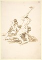 Three men digging; folio 51 from the 