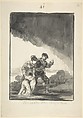 God save us from such a bitter fate; a bandit threatening a woman and a child with a knife, page 41 from the 