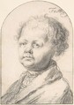 Portrait of a Young Boy, Frans van Mieris the Elder  Dutch, Black chalk, heightened with white, touches of graphite