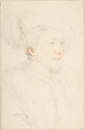 Anonymous portrait, Francesco Bartolozzi  Italian, Red chalk and graphite