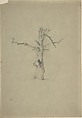 Study of a Dead Tree, Myles Birket Foster  British, Graphite