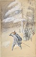 Illustration for "Little Peter: A Christmas Morality for Children of Any Age", Charles Edmund Brock  British, Watercolor and gouache (bodycolor) over graphite