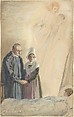 Illustration for "Little Peter: A Christmas Morality for Children of Any Age", Charles Edmund Brock  British, Watercolor over graphite with touches of gouache (bodycolor)