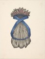 A Hat on a Stand, Viewed from the Back, Auguste Félix  French, Pen and ink, brush and watercolor on wove paper