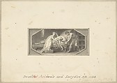 Death of Aridaeus and Eurydice, Edward Francis Burney  British, Pen and brown ink, brush and gray wash