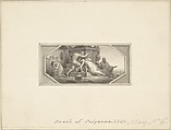 Death of Polyxena, Edward Francis Burney  British, Pen and brown ink, brush and gray wash