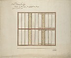 Design for Skylight, New University Club, John Dibblee Crace British, Pen and brown ink and watercolor over graphite
