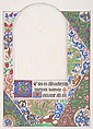 Decorated Border with Nativity Scene, Freeman Gage Delamotte  British, Watercolor, pen and red ink over graphite with touches of gold and gouache (bodycolor)
