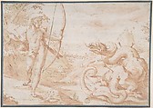 Anonymous, 17th century | Apollo Slaying the Python | The Metropolitan ...