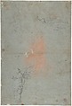The Transfiguration, after Raphael, Biagio Pupini (Italian, born Bologna, active 1511–51), Brush and brown wash, highlighted with white gouache, over traces of charcoal, on blue paper