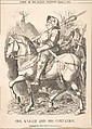 The Knight and His Companion (Punch, March 5, 1887), Sir John Tenniel (British, London 1820–1914 London), Wood engraving