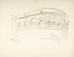 Angoulême Cathedral, Eastern Chapel, Ernest Flagg (American, Brooklyn, New York 1857–1947), Graphite