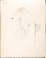 Sketch Book, Ernest Flagg (American, Brooklyn, New York 1857–1947), Graphite