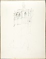Sketch Book, Ernest Flagg (American, Brooklyn, New York 1857–1947), Graphite