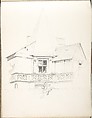 Sketch Book, Ernest Flagg (American, Brooklyn, New York 1857–1947), Graphite