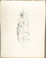 Sketch Book, Ernest Flagg (American, Brooklyn, New York 1857–1947), Graphite