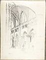 Sketch Book, Ernest Flagg (American, Brooklyn, New York 1857–1947), Graphite