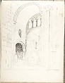 Sketch Book, Ernest Flagg (American, Brooklyn, New York 1857–1947), Graphite