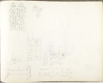 Sketch Book, Ernest Flagg (American, Brooklyn, New York 1857–1947), Graphite