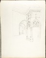 Sketch Book, Ernest Flagg (American, Brooklyn, New York 1857–1947), Graphite