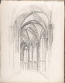 Sketch Book, Ernest Flagg (American, Brooklyn, New York 1857–1947), Graphite