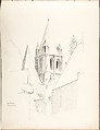 Sketch Book, Ernest Flagg (American, Brooklyn, New York 1857–1947), Graphite