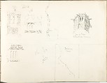 Sketch Book, Ernest Flagg (American, Brooklyn, New York 1857–1947), Graphite