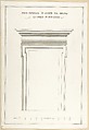 Design Elevation for an Interior Door in the Loggia of Pope Julius [III.], Pietro Paolo Coccetti (Cocchetti)  Italian, Pen and brown ink, brush and gray wash, over ruling in graphite