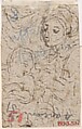 Madonna and Child (recto); Madonna and Child (verso), Anonymous, Italian, 16th century (Italian, active Central Italy, ca. 1550–1580), Pen and brown ink on gray paper, probably faded from blue-gray