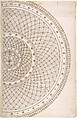 Design for a platter, Erasmus Hornick Netherlandish, Pen and black ink, brush and brown wash