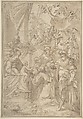 Adoration of the Magi, Anonymous, Italian, Genoese, 16th century  Italian, Pen and brown ink, washed