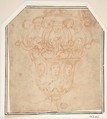 Vase, Anonymous, Italian, 16th century (Giacomone da Faenza ?) Italian, Red chalk