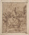 Christ's Entry into Jerusalem, Anonymous, Italian, Venetian, 15th to 16th century  Italian, Pen and brown ink on brown paper