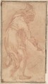Saint Peter as a Fisherman, Anonymous, Italian, 16th century  Italian, Red chalk