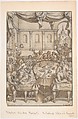 The Last Supper, Nicolaas van der Horst  Flemish, Pen and brown ink, brush and brown washes, over black chalk; incised; rubbed with black chalk for transfer; fragment of sheet with Christ and five apostles behind him cut out, backed, and redrawn by the artist