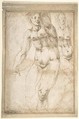 Nude Figure Studies (Recto); Sheet of Figure Studies (Verso), Anonymous, Italian, 16th century, Pen and brown ink
