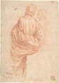 Drapery Study, Anonymous, Italian, Florentine, second half of the 16th century  Italian, Red chalk
